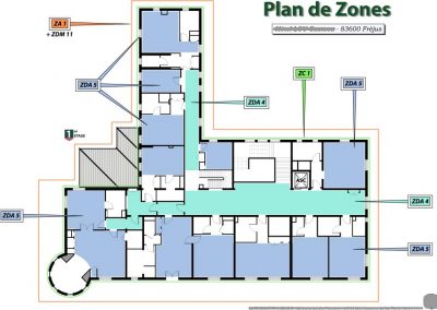 Plan de zone - 83600 Fréjus